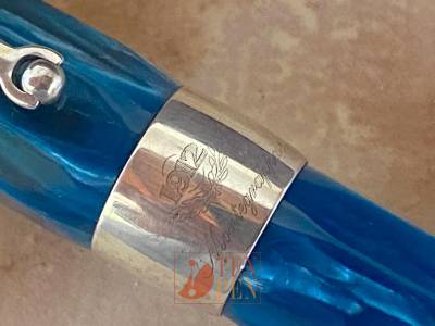 レア Montegrappa シャーペン シンフォニー ブルー MONTEGRAPPA SYMPHONY BLUE FACETTED CELLULOID | Tenpen - By Letizia